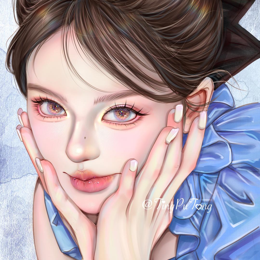 画吃婷噗通