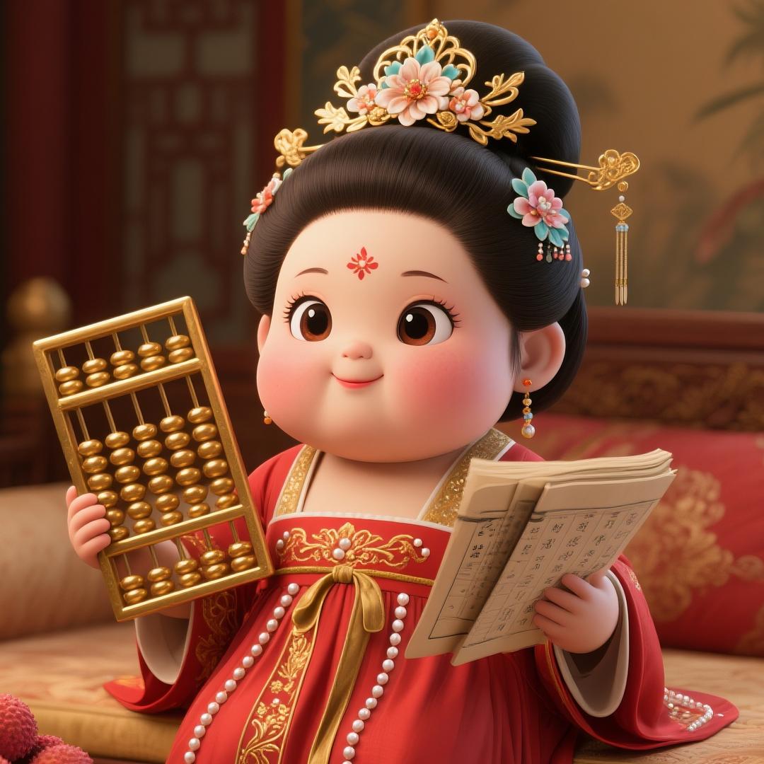 大唐胖嘟嘟的小贵妃