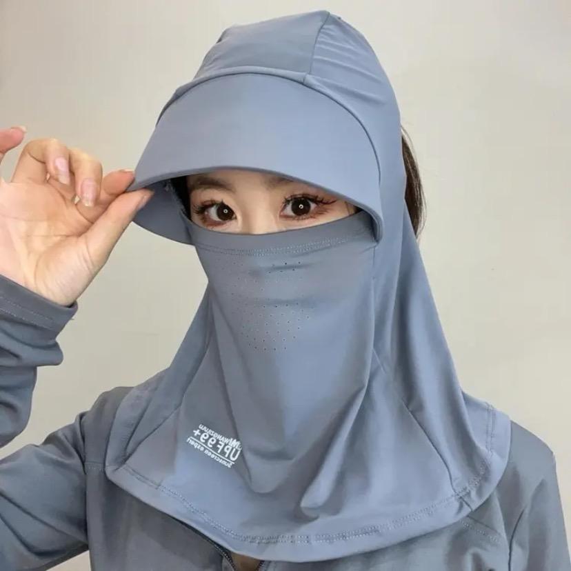 防晒帽防晒面罩工厂店