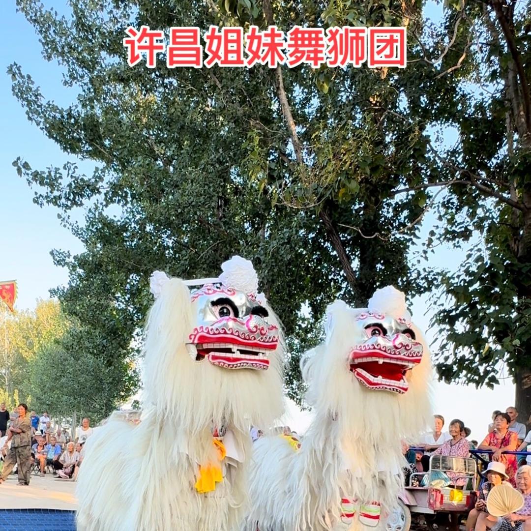 许昌姐妹舞狮团（许昌小白狮）