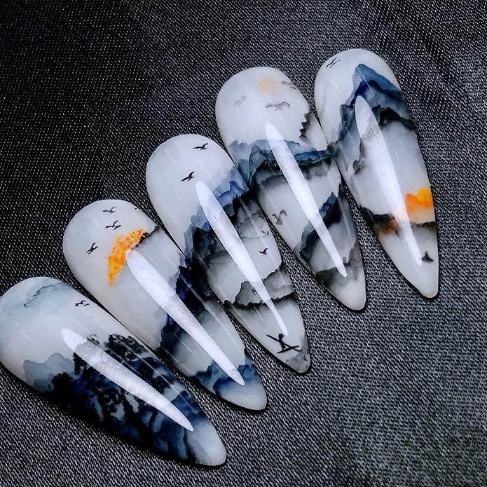 如画美甲大润发玲子