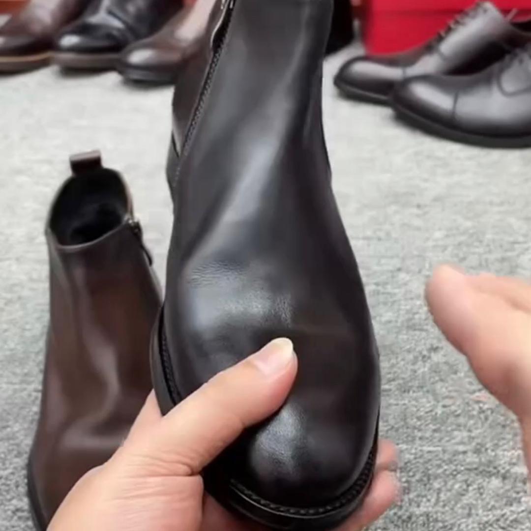 啊木广州手工男鞋