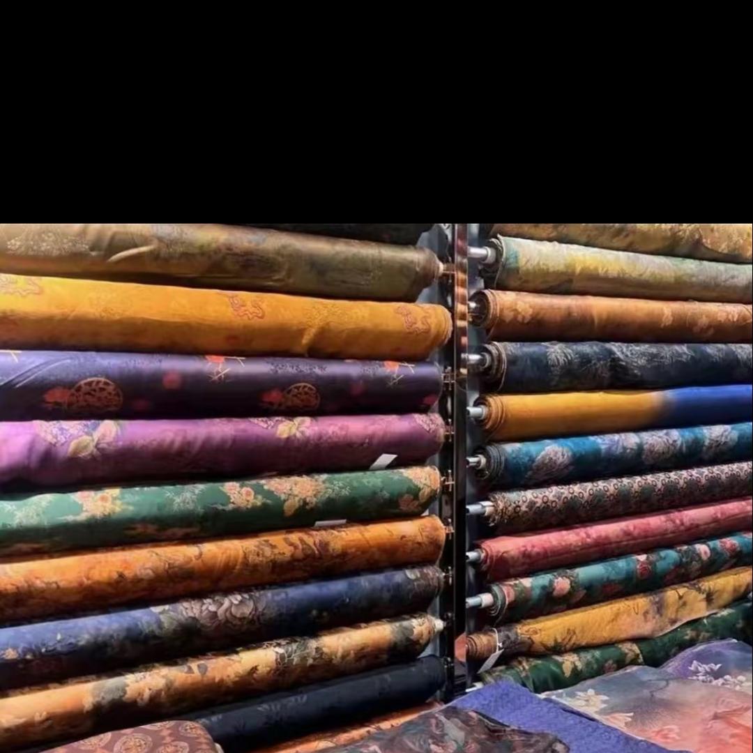 千彩真丝香云纱