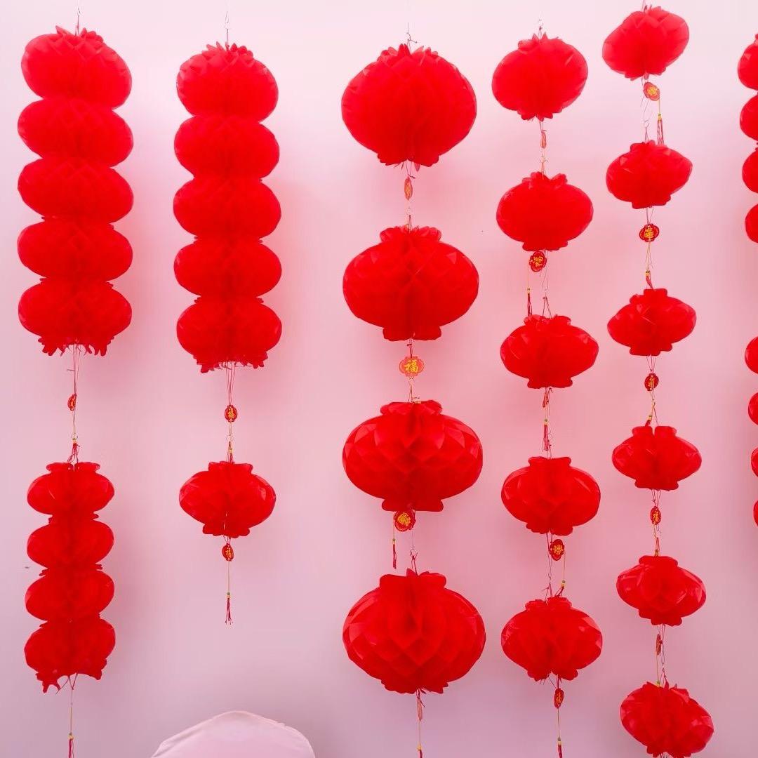 巨鹿朔纸小灯笼加工