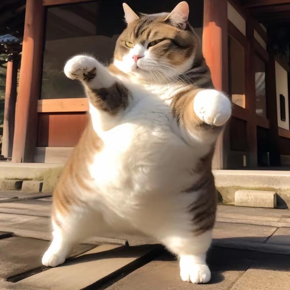 胖胖小猫