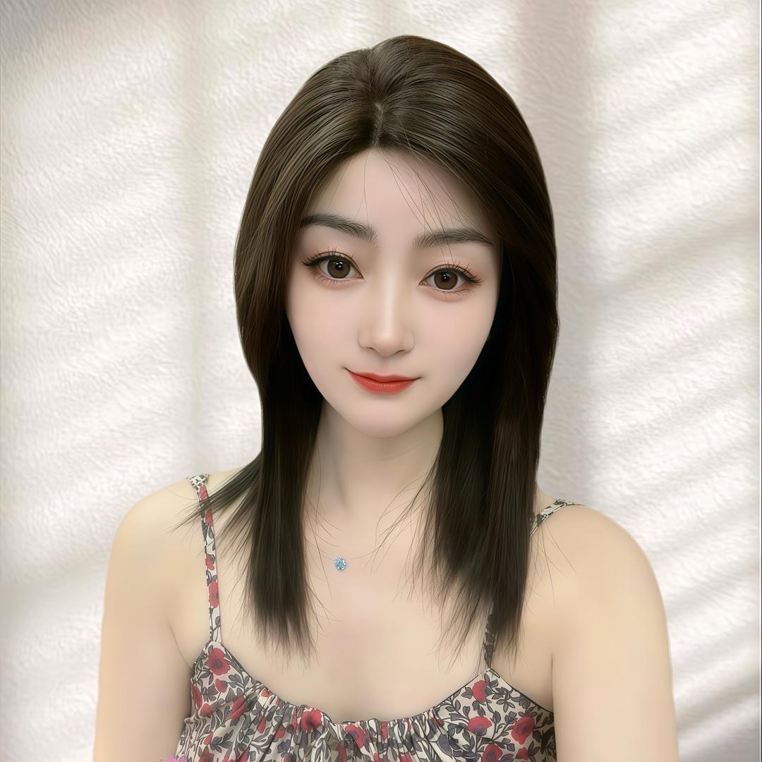 简一轻奢假发