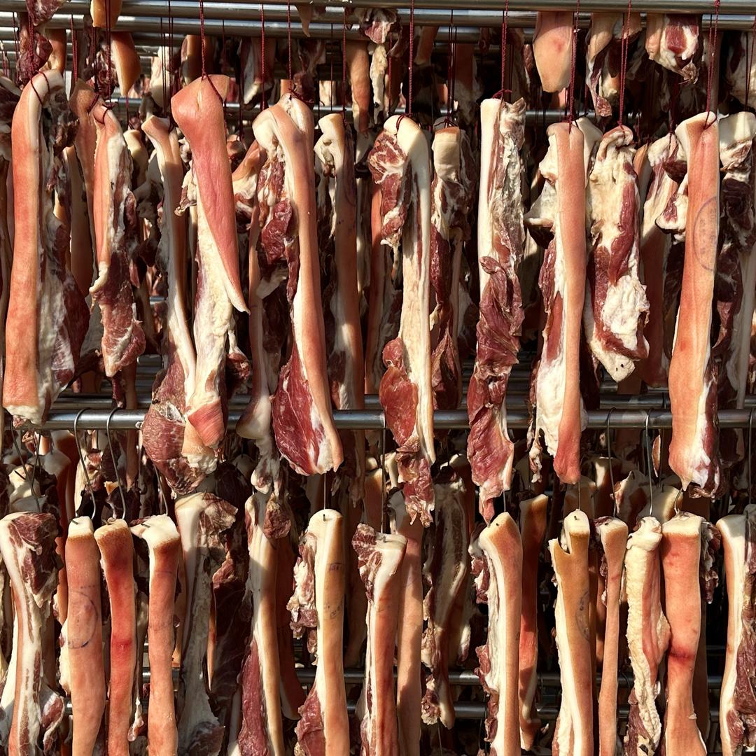 安徽正宗农家土猪咸肉腊肉