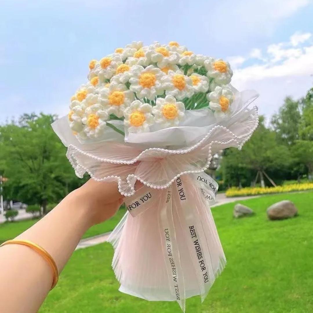 一束毛线花