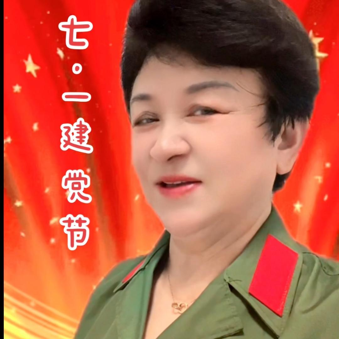 六十多岁退伍女兵83403