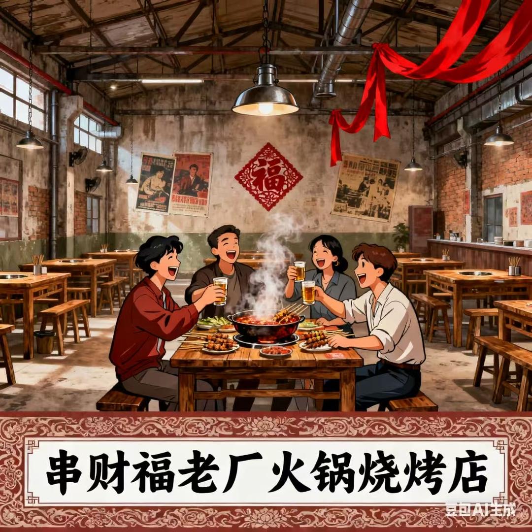 串财福老厂烧烤火锅官方号