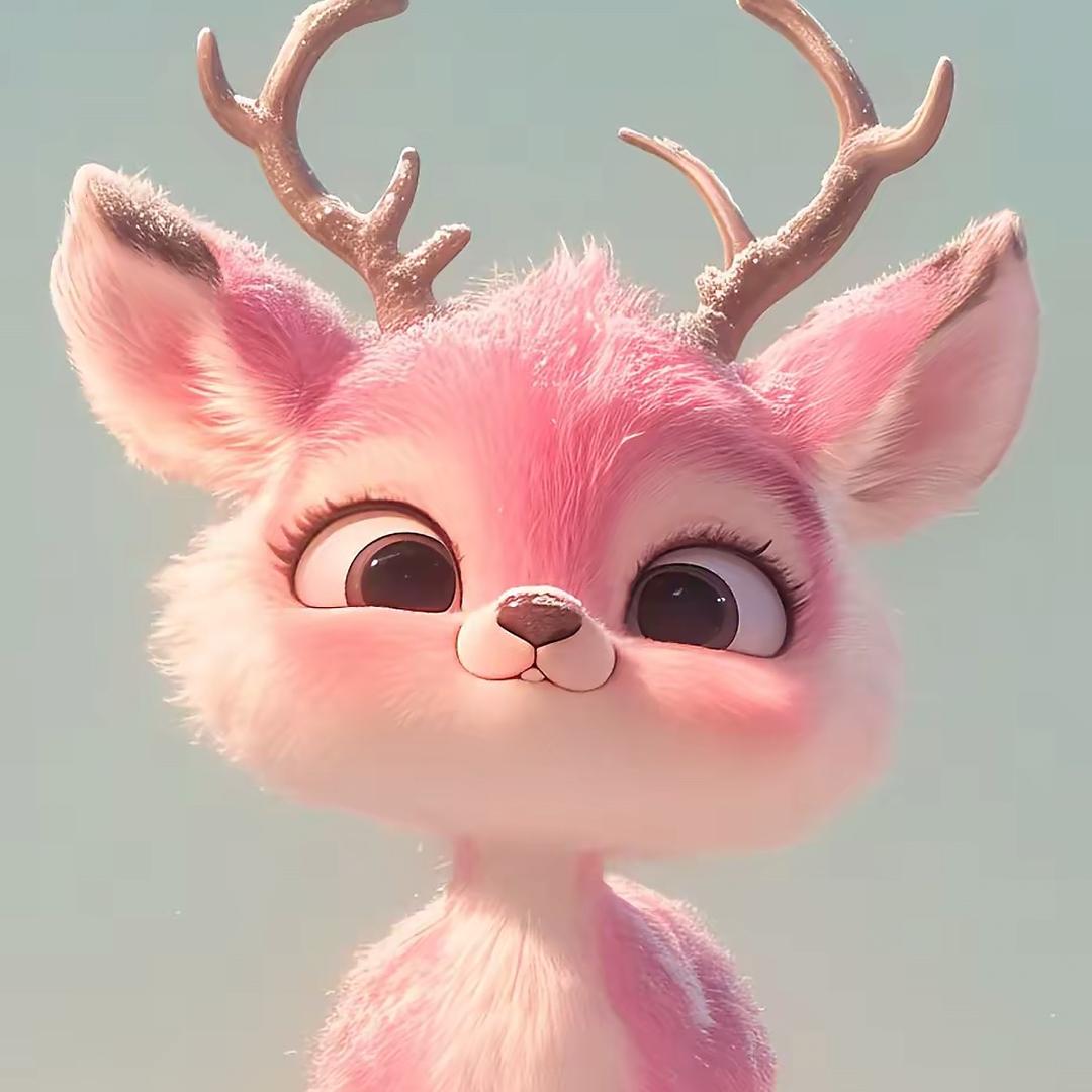 爱美丽的小麋鹿