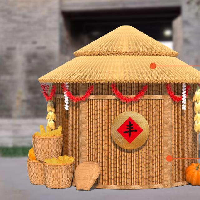 仿真竹杆仿真茅草仿真竹席源头厂家