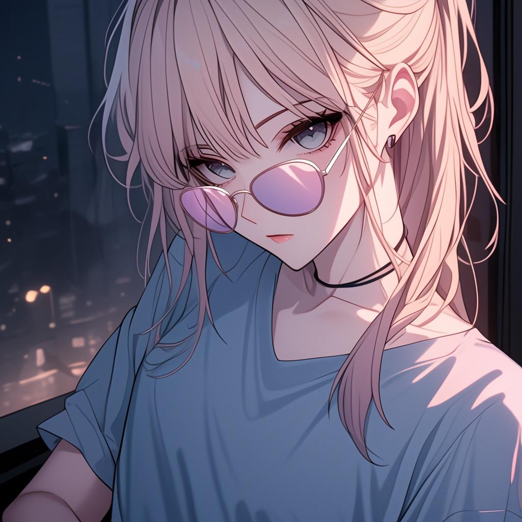 粉色书签