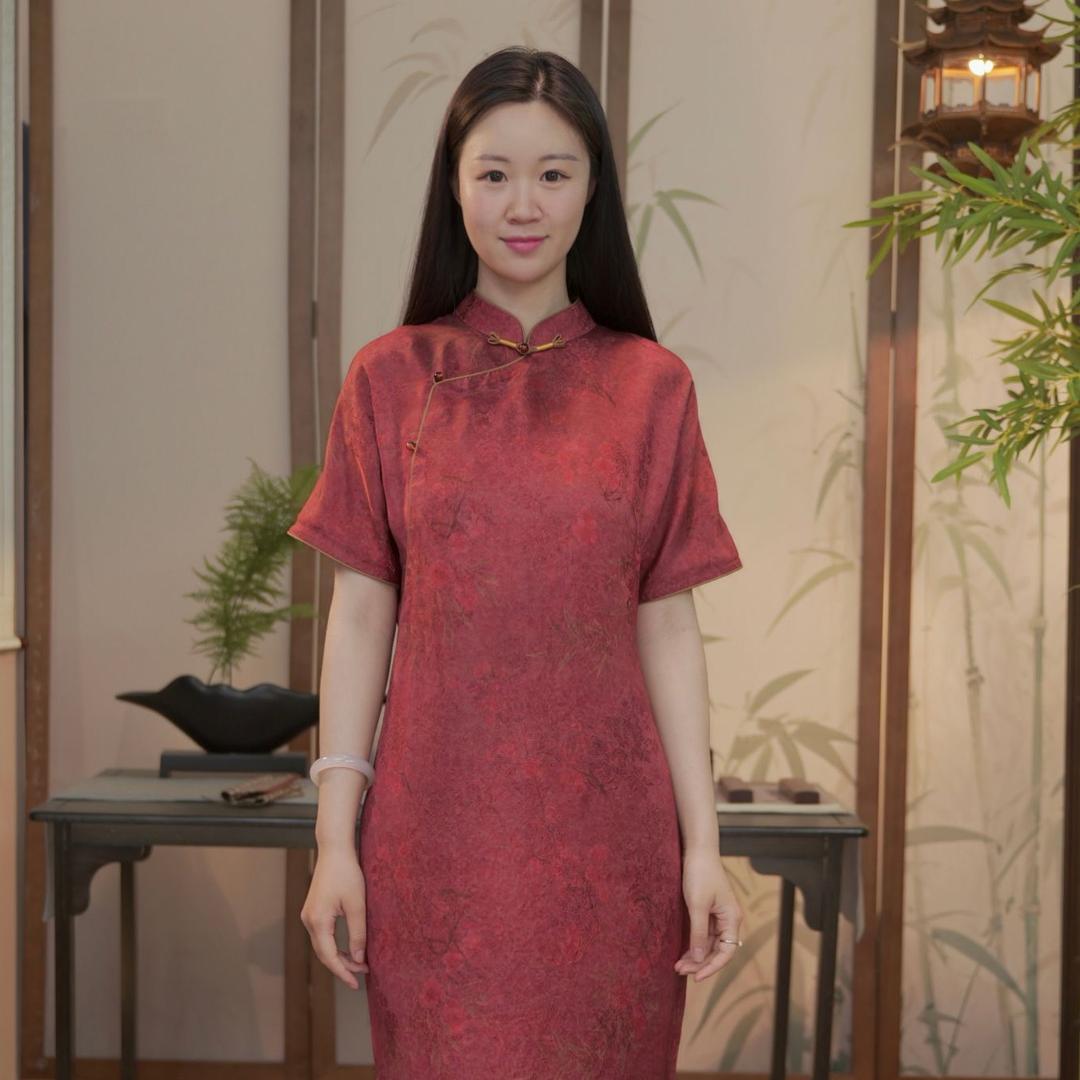 蚕丝婉纱香云纱女装09