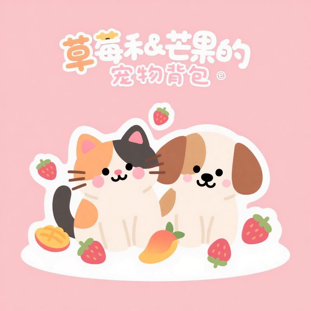 草莓和芒果的宠物小店