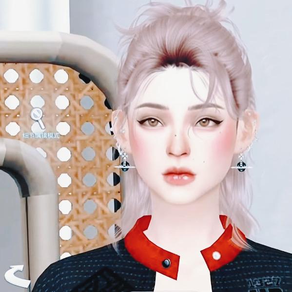 不吃荔枝🫶🏻（sims4捏脸版）