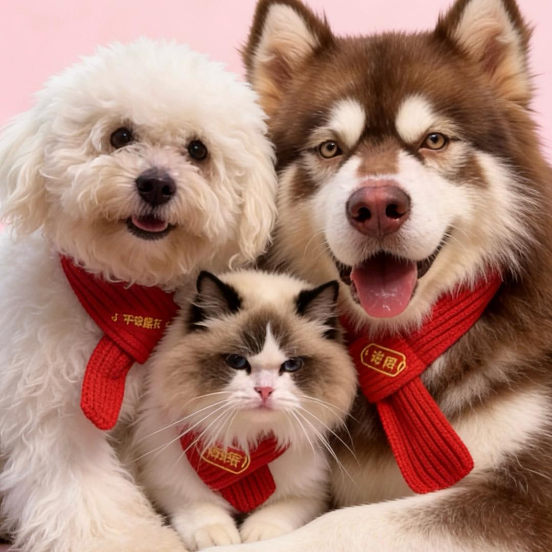 希咖妃猫狗双全