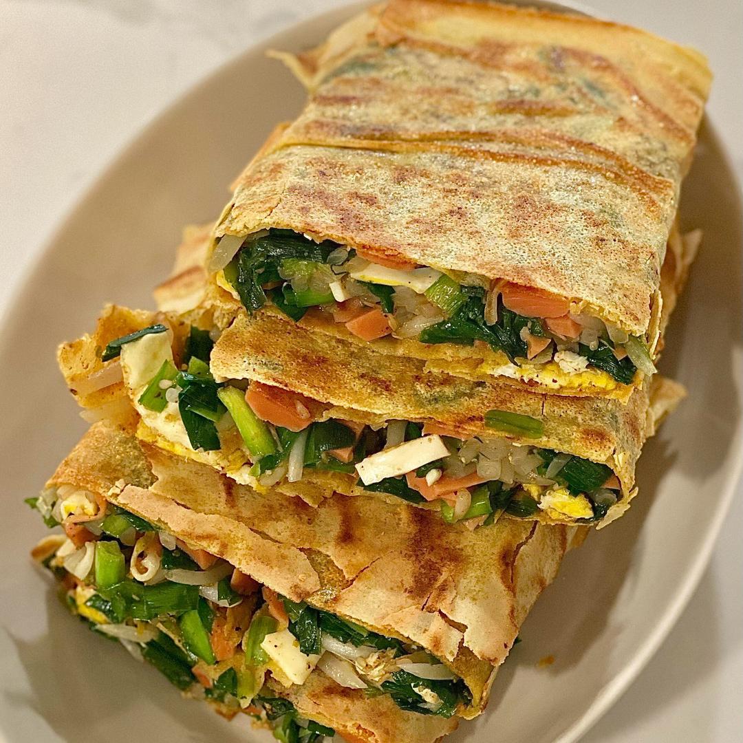 知食菜煎饼🥞（岳阳东茅岭步行街摆摊）