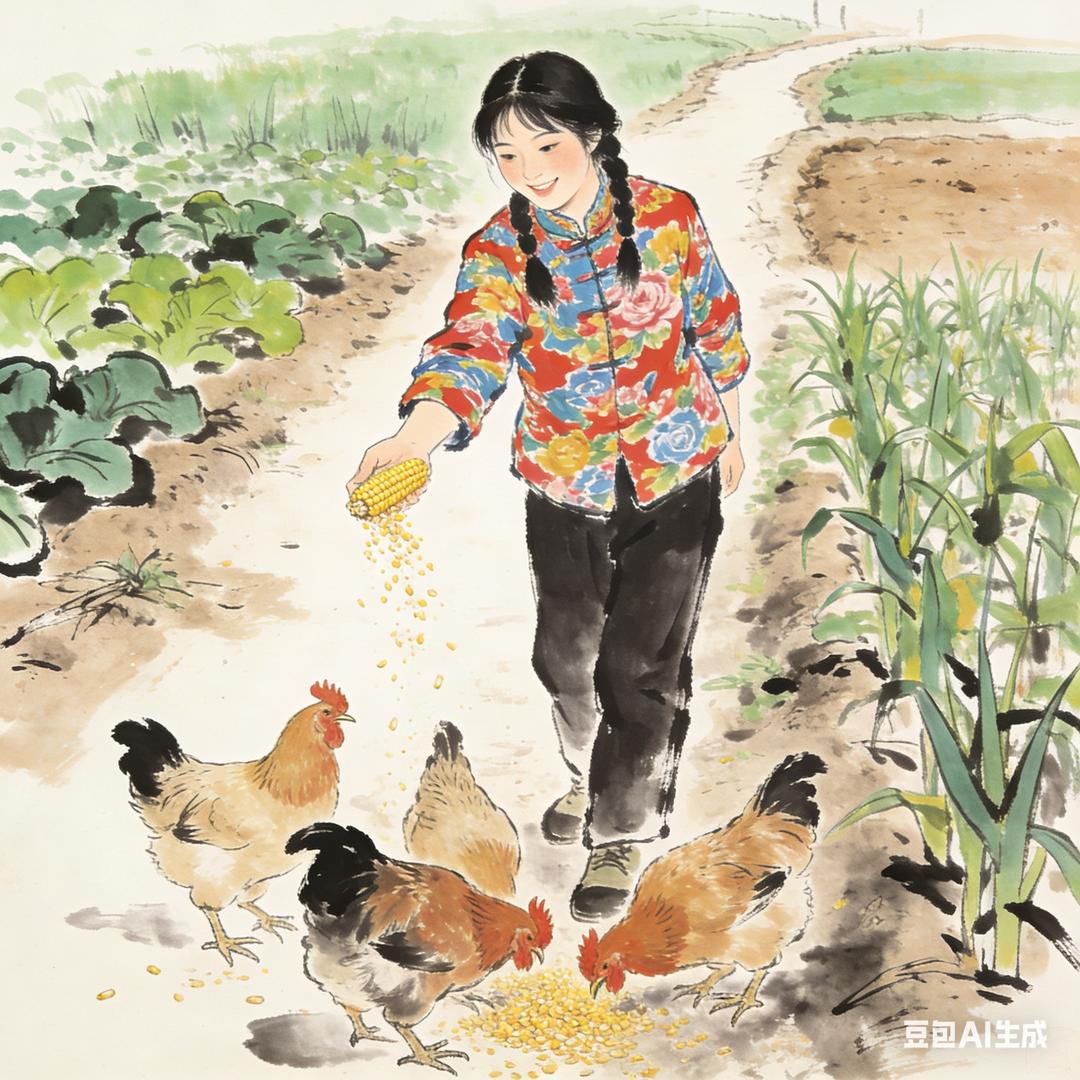 陇上散养土鸡舍