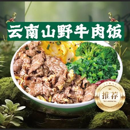 云南山野牛肉饭
