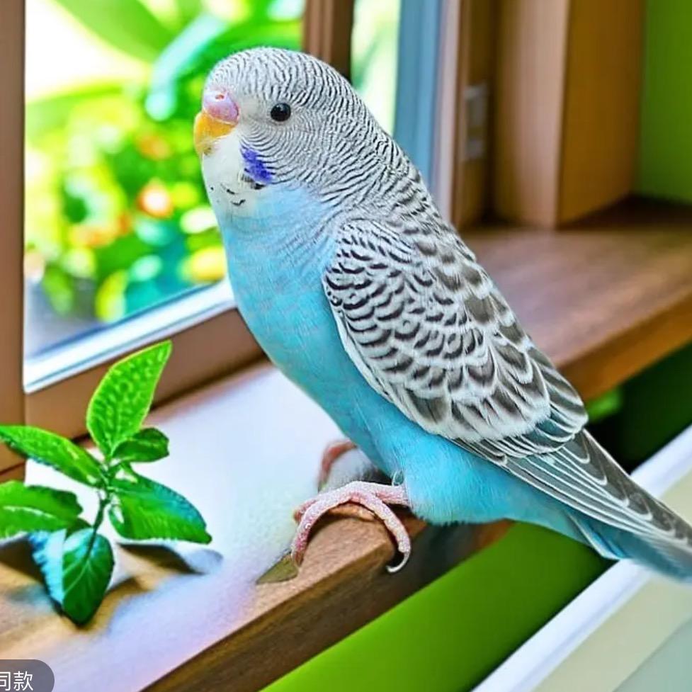 俊俊家的虎皮鹦鹉