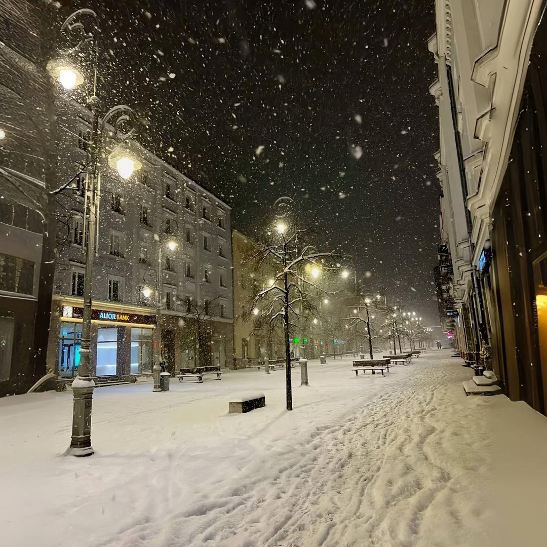 初雪❄️