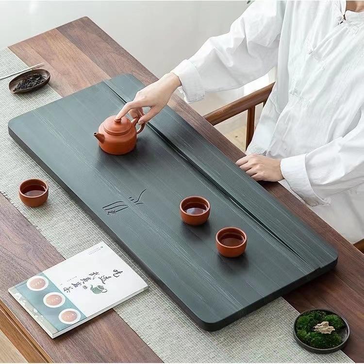 金碧阁石茶盘