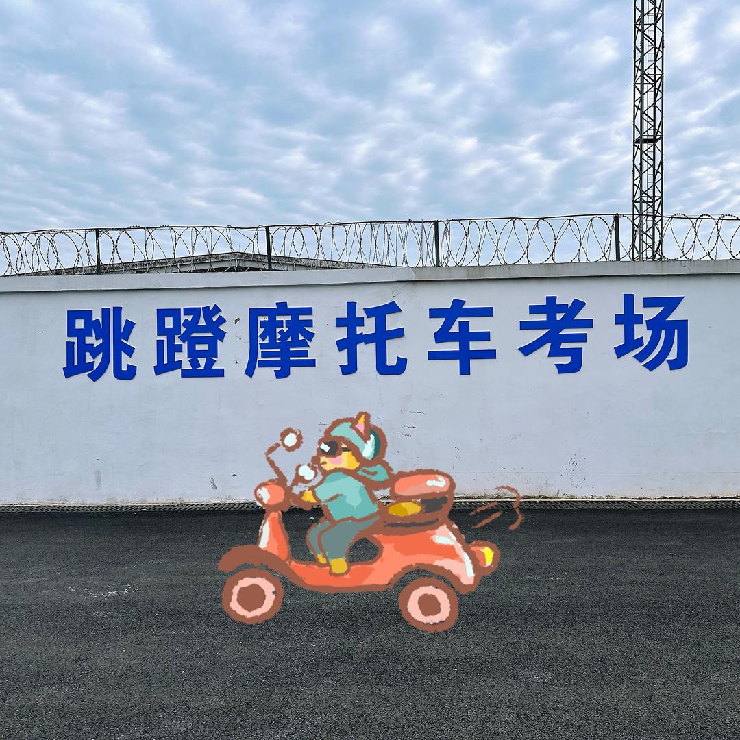 杨杨摩托车考试