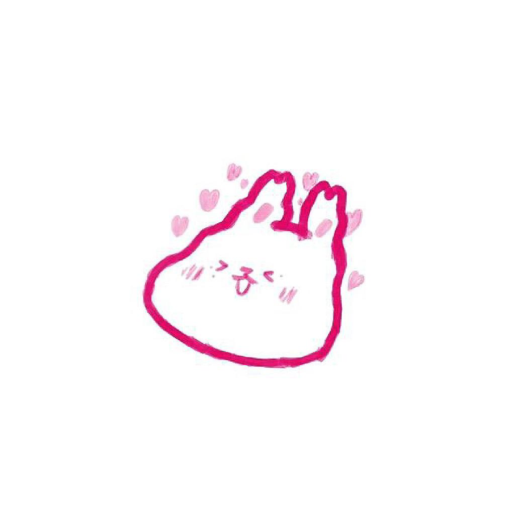 兔兔兔头_