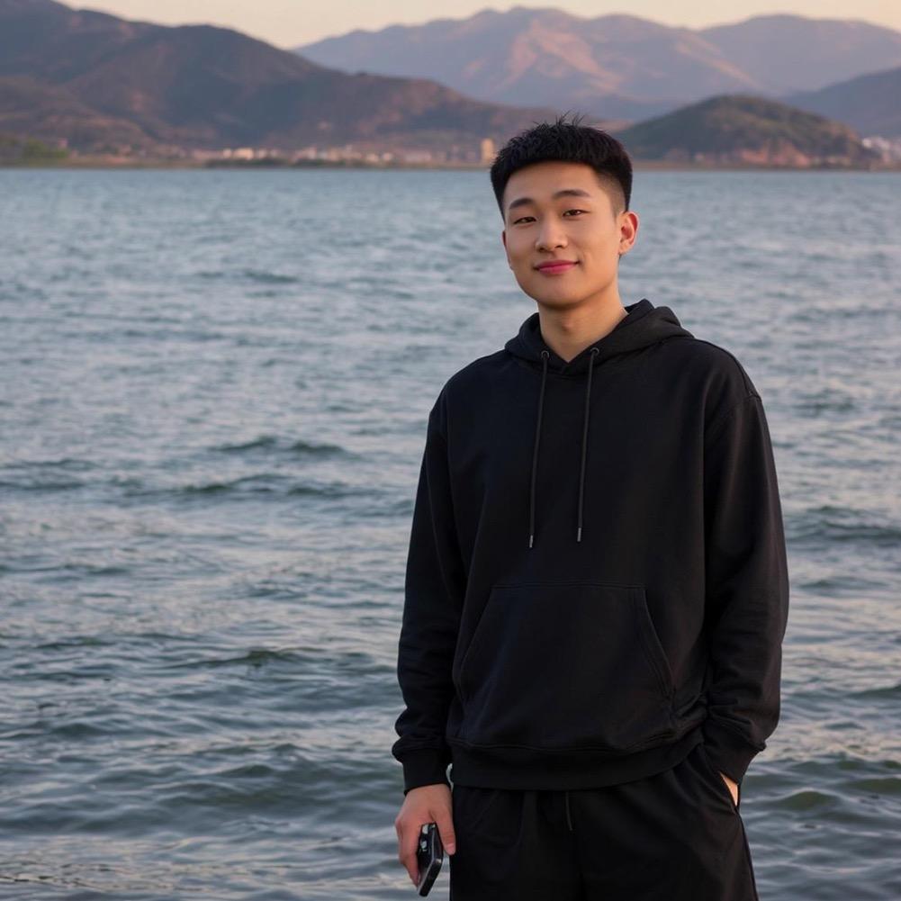 等  待 .