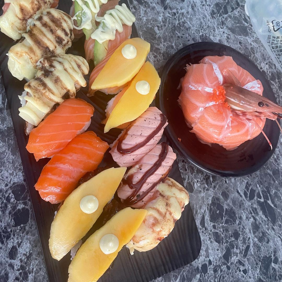 摆个小摊卖寿司