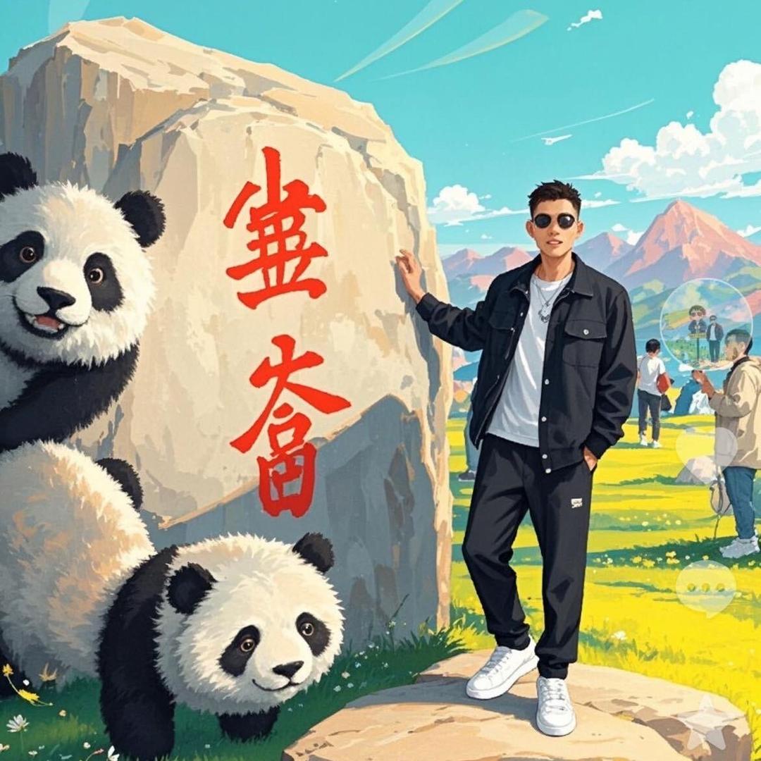 清晨的晚霞