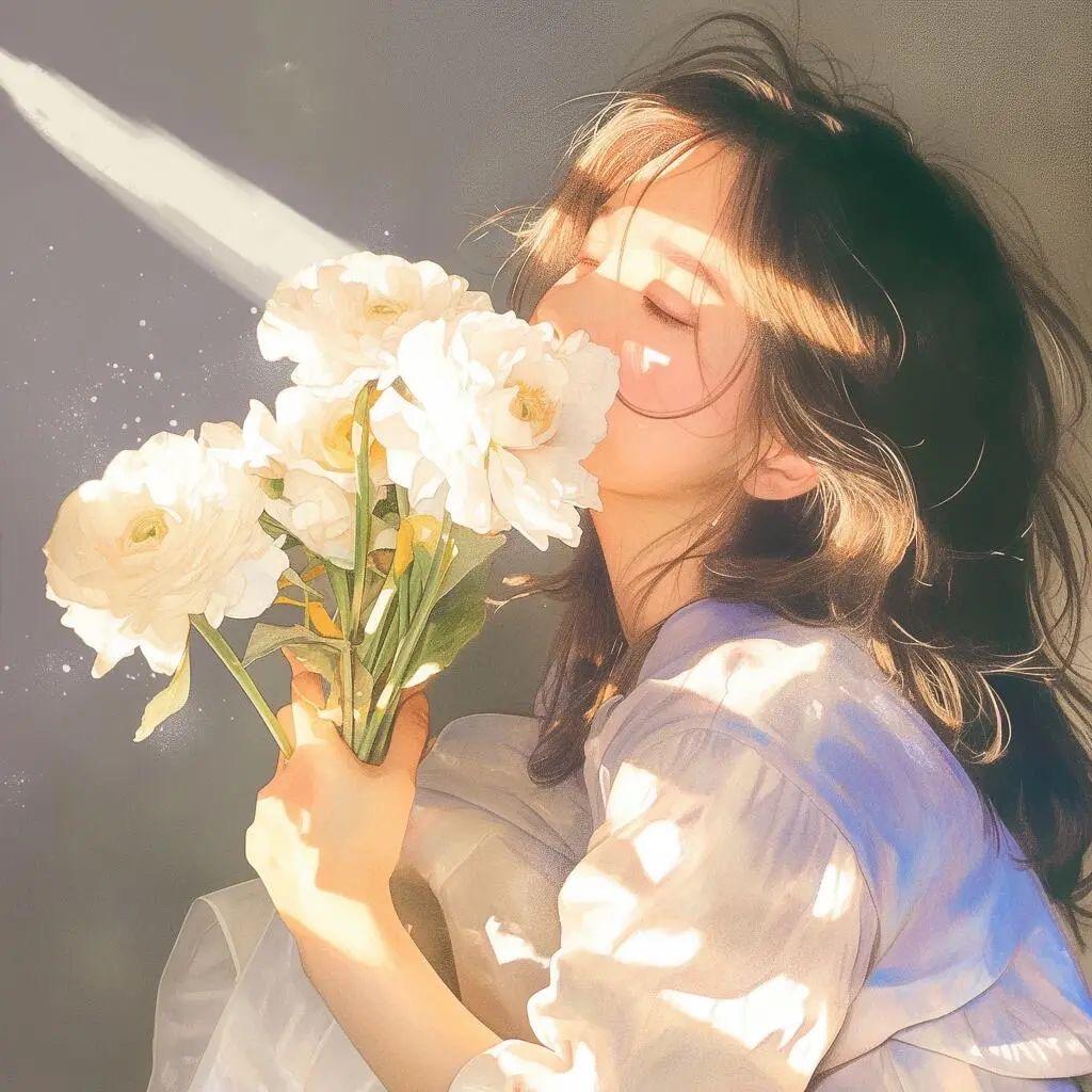 拿花🌸兔子