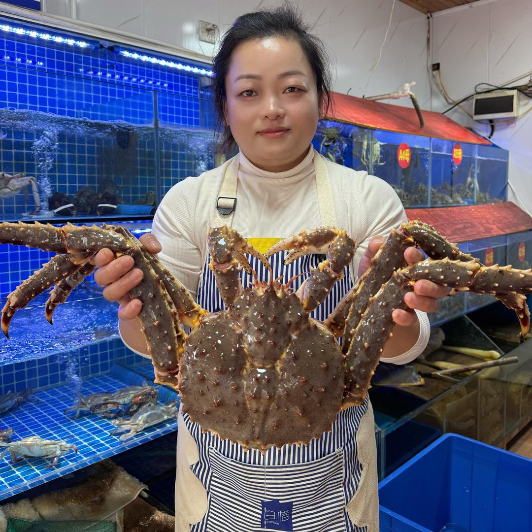 在宁乡卖海鲜的困困姐