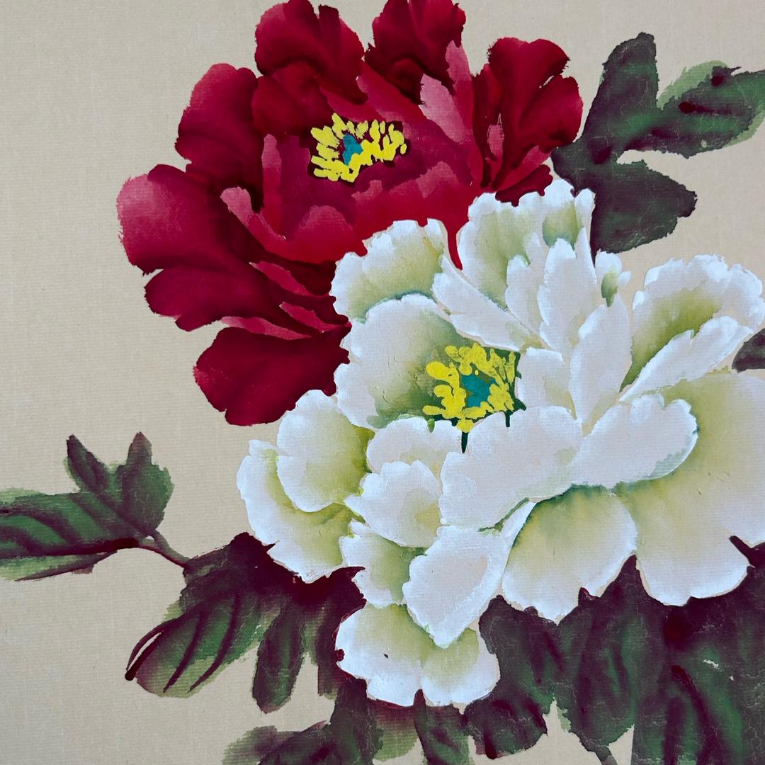 丹娘国画牡丹
