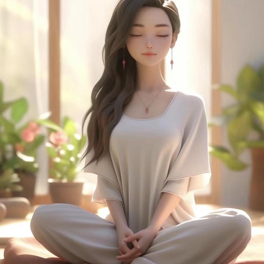 少女骑着麋鹿