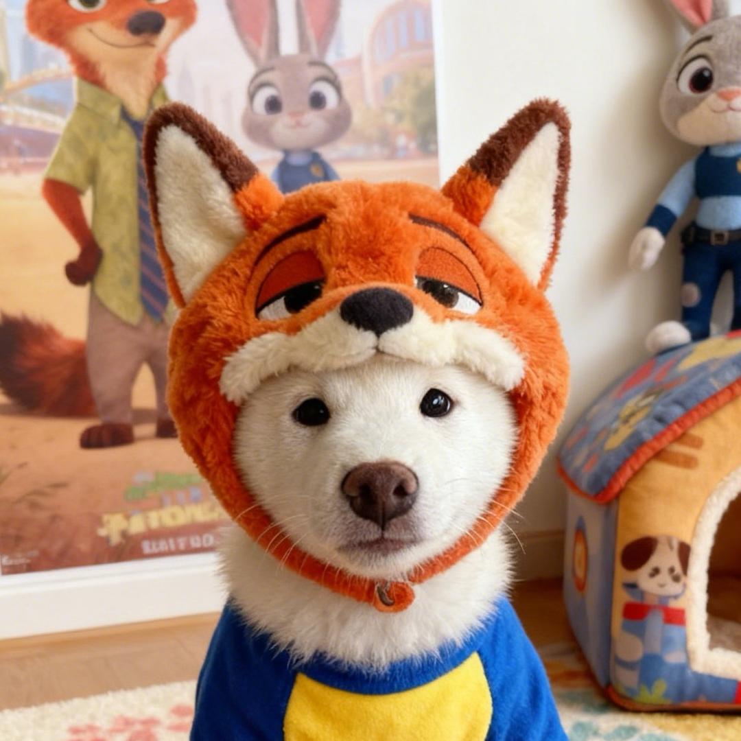 二宝家有小白柴