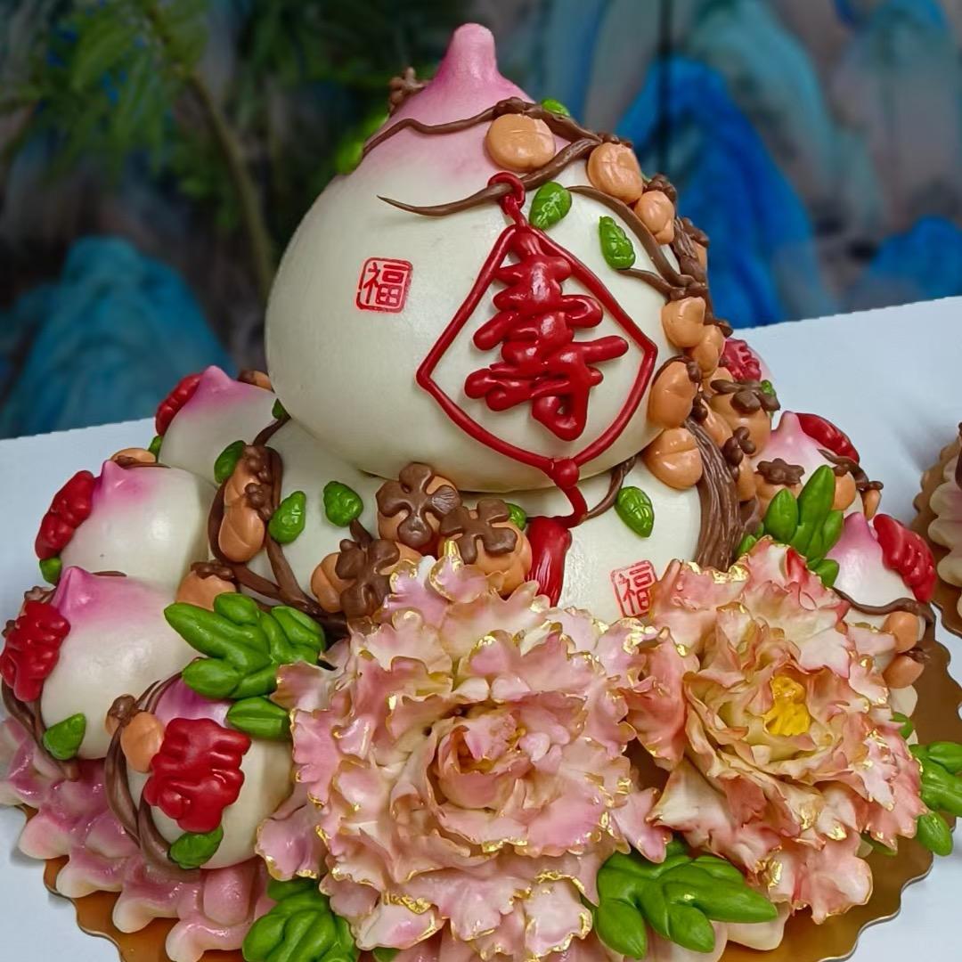 馒囍花糕