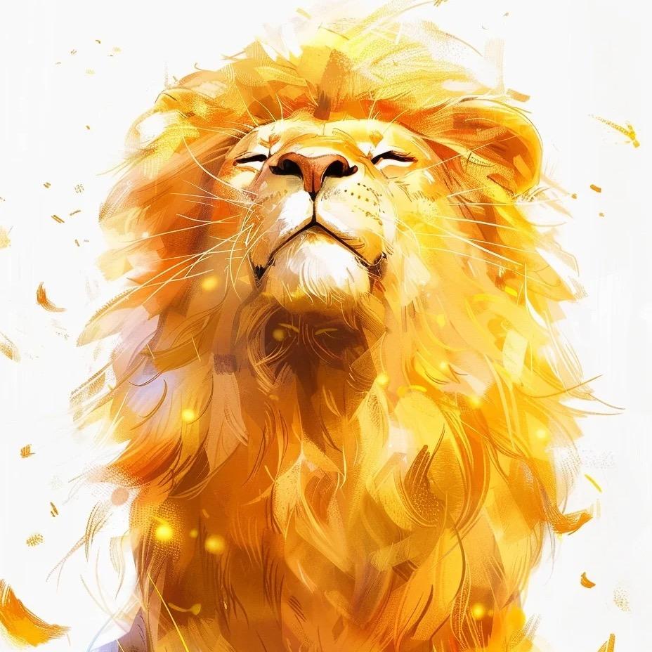 讲故事的狮子女