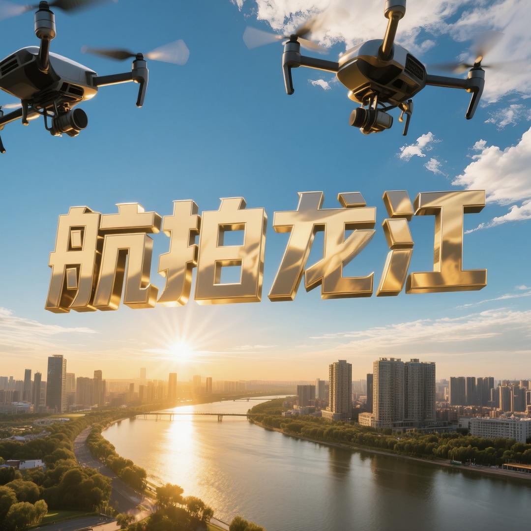 航拍龙江