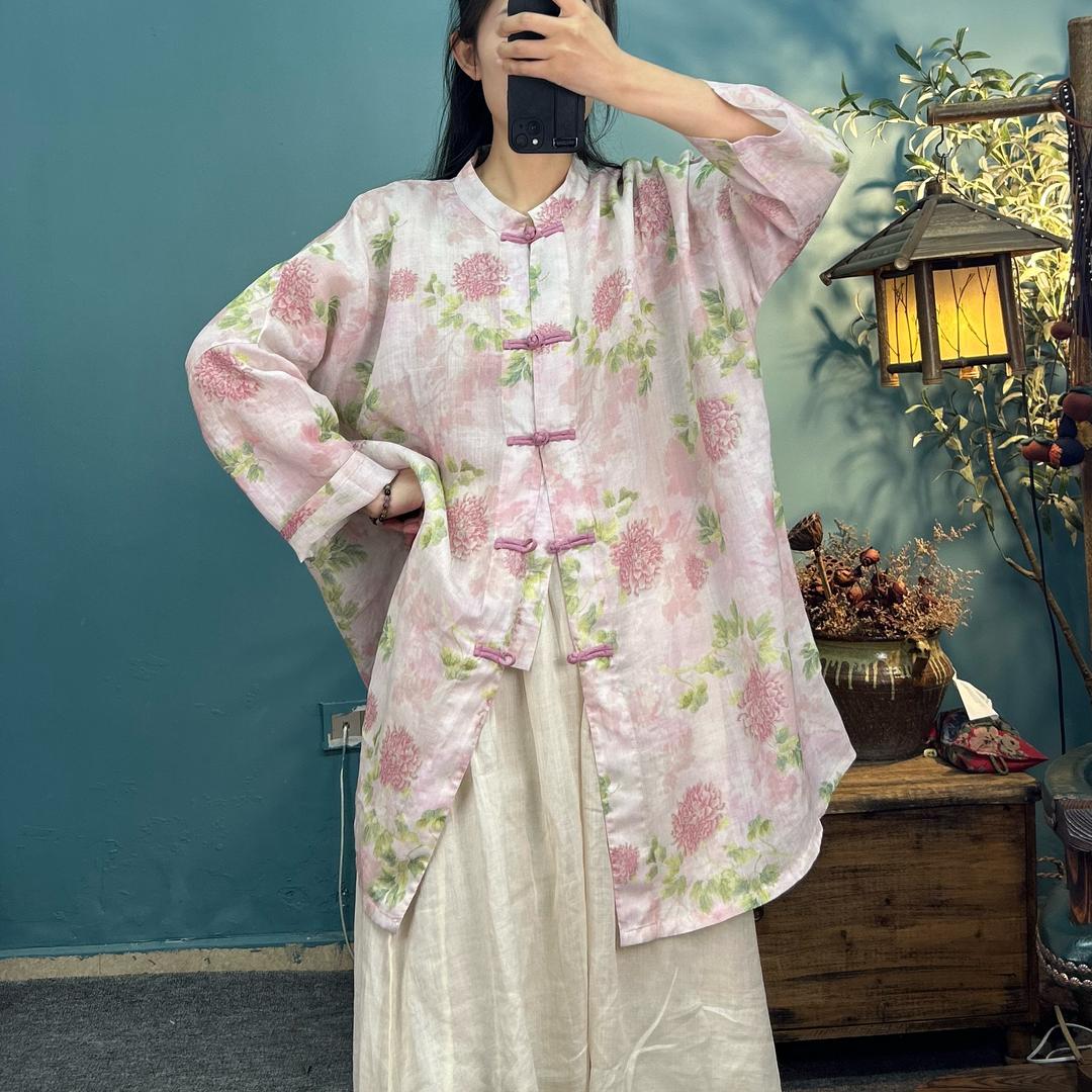 岚月棉麻女装