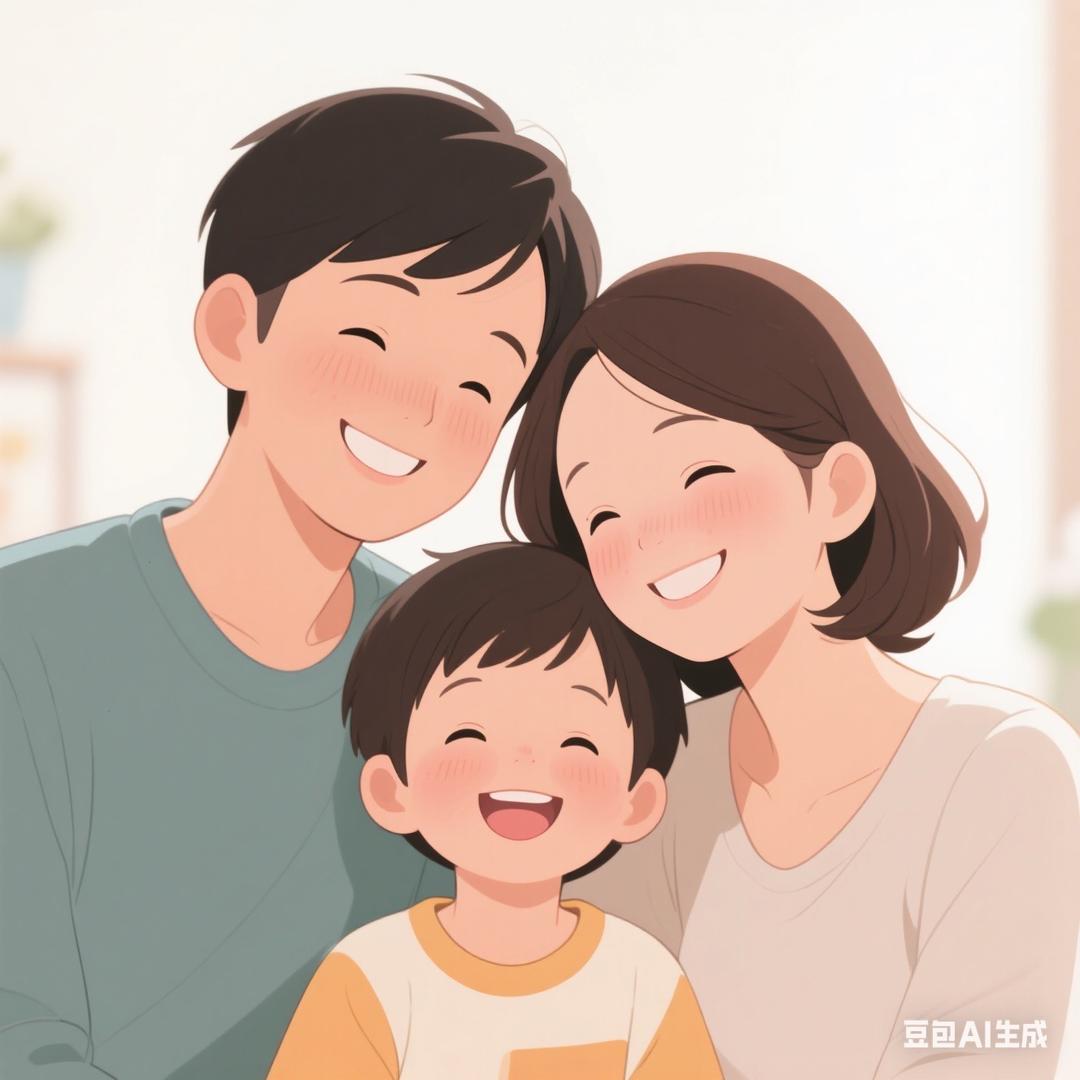 一家三口