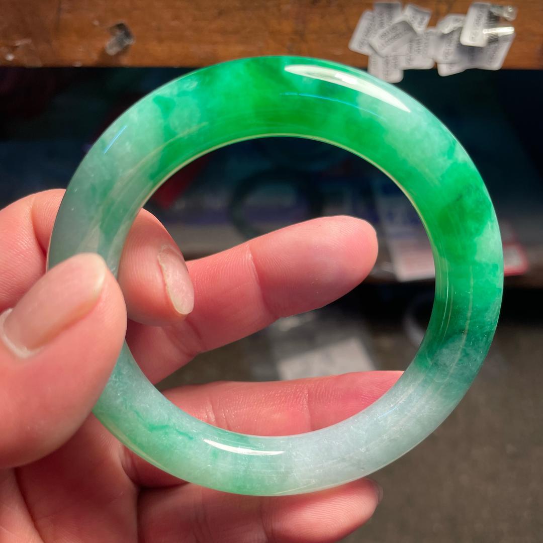 老龚家翡翠手镯定制