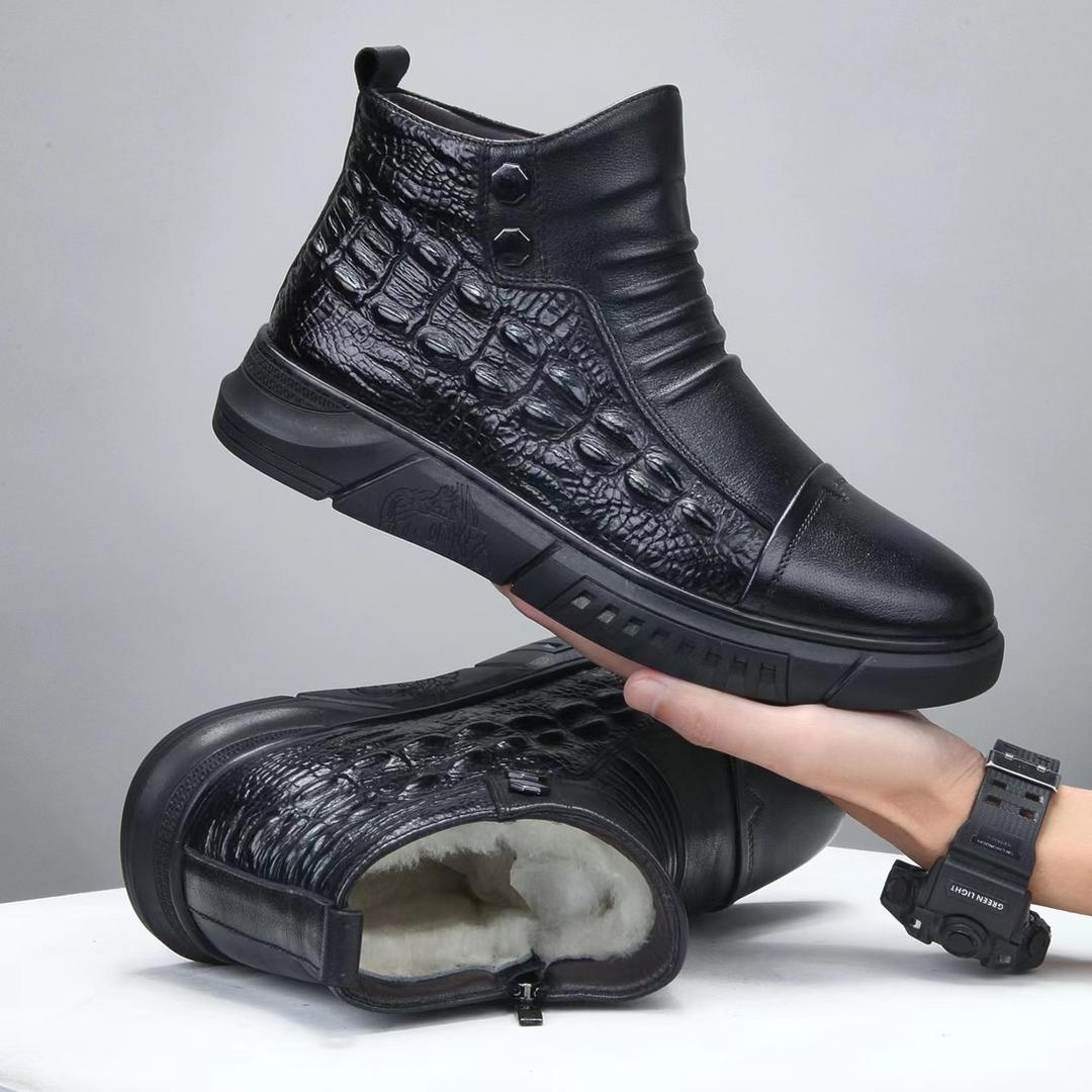 头层牛皮男鞋店铺