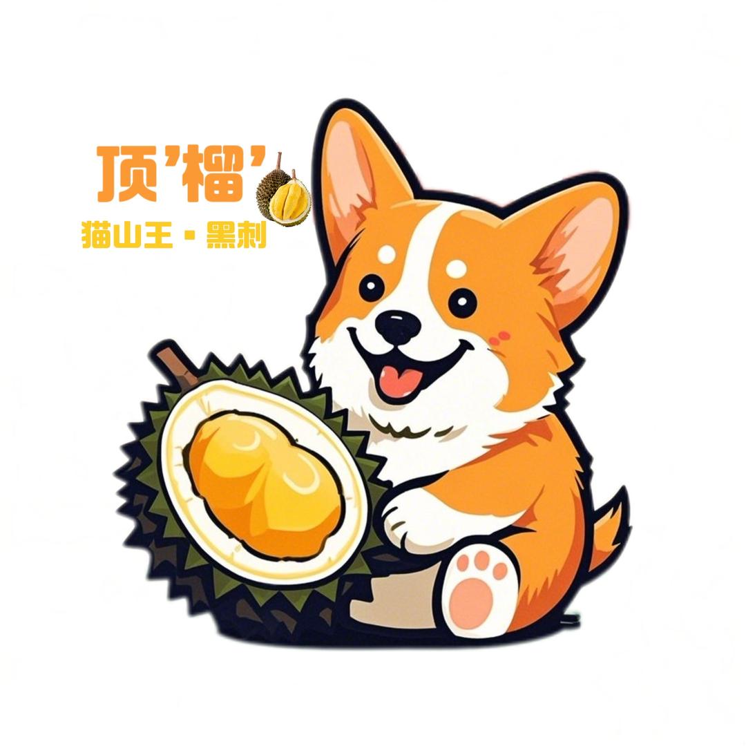 顶榴-黑刺猫山王榴莲