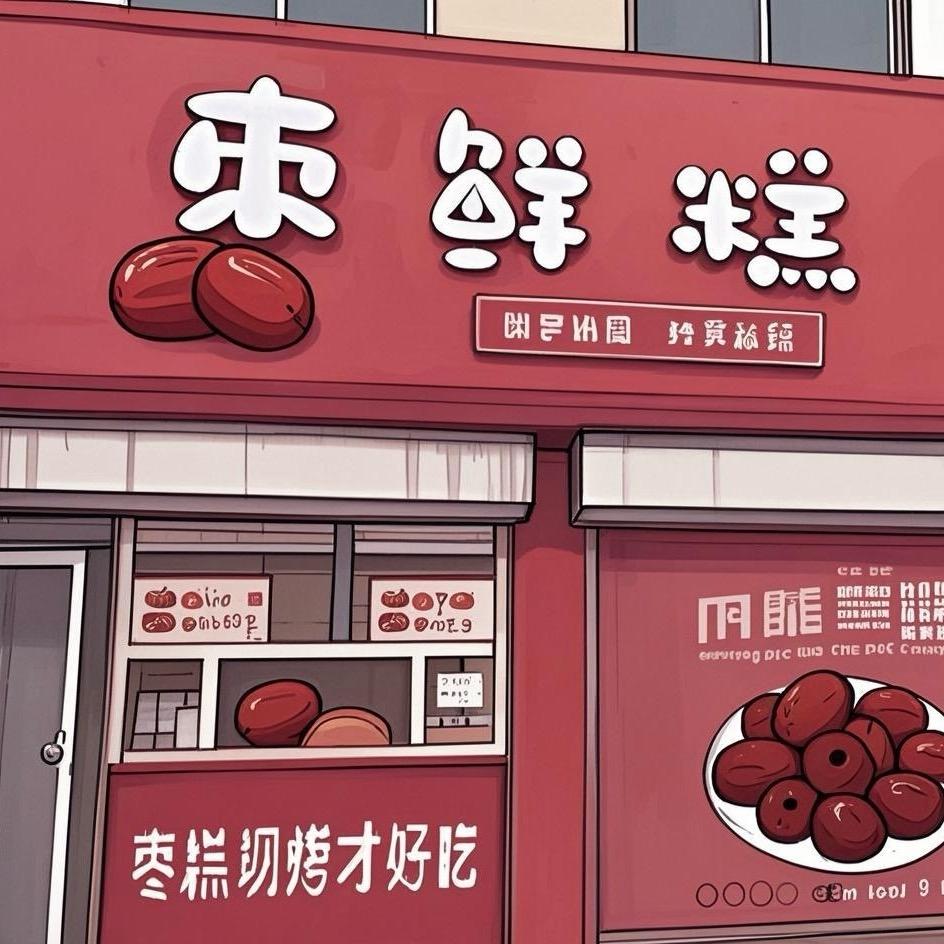 在遵化做枣鲜糕的康小帅