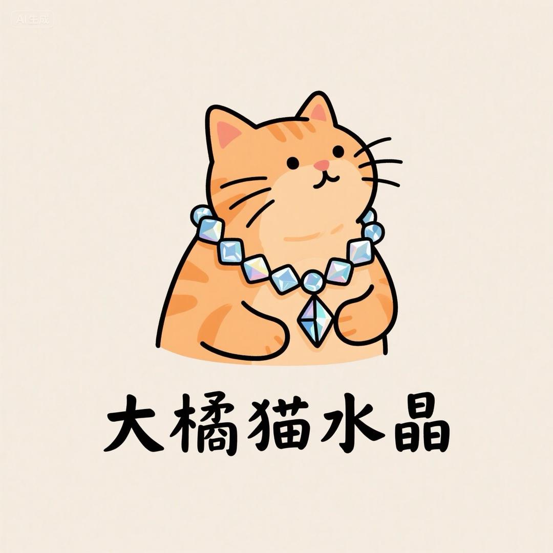 大橘猫水晶
