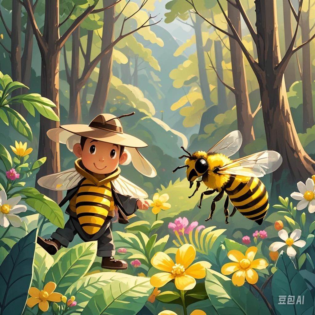 蜂舞深山