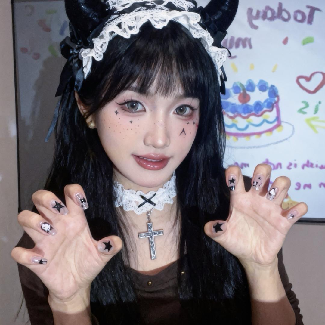 单眼皮想婧婧
