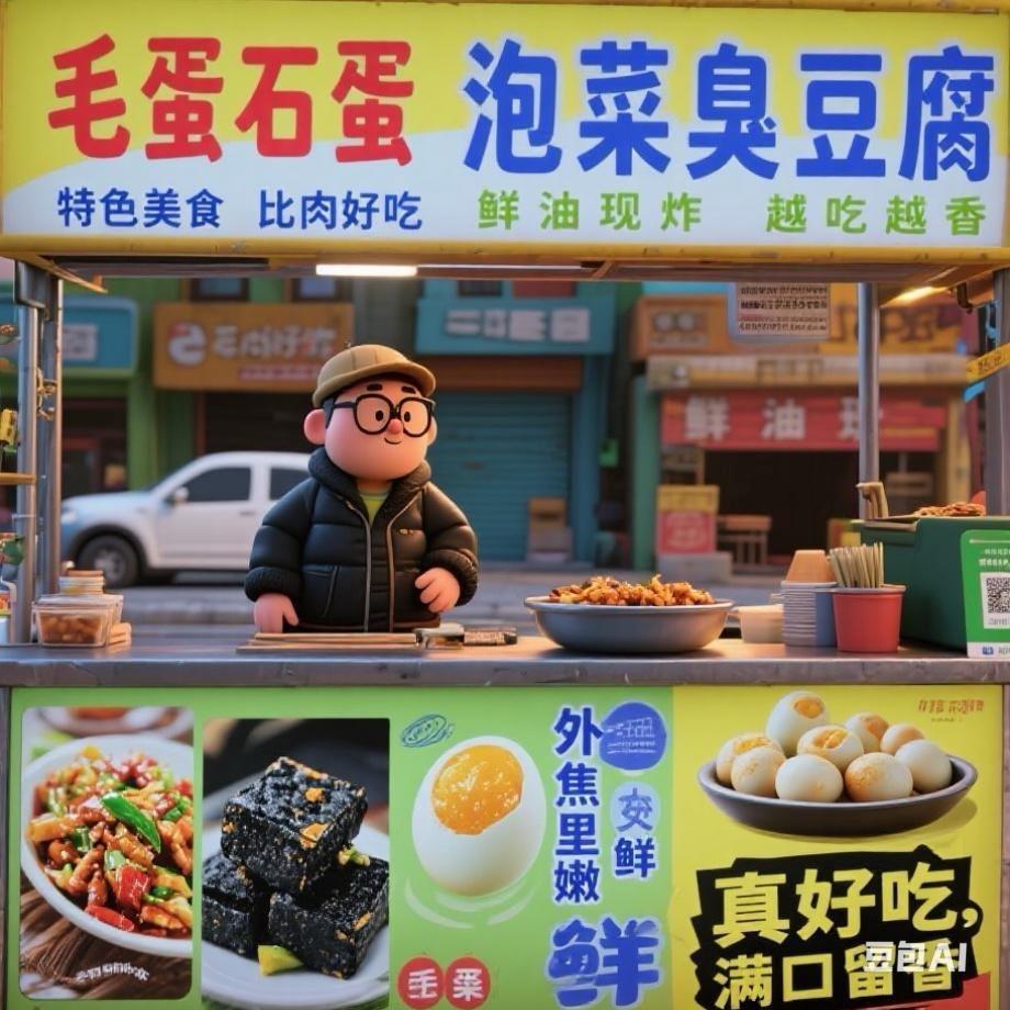 文安县小胖（毛蛋-臭豆腐）